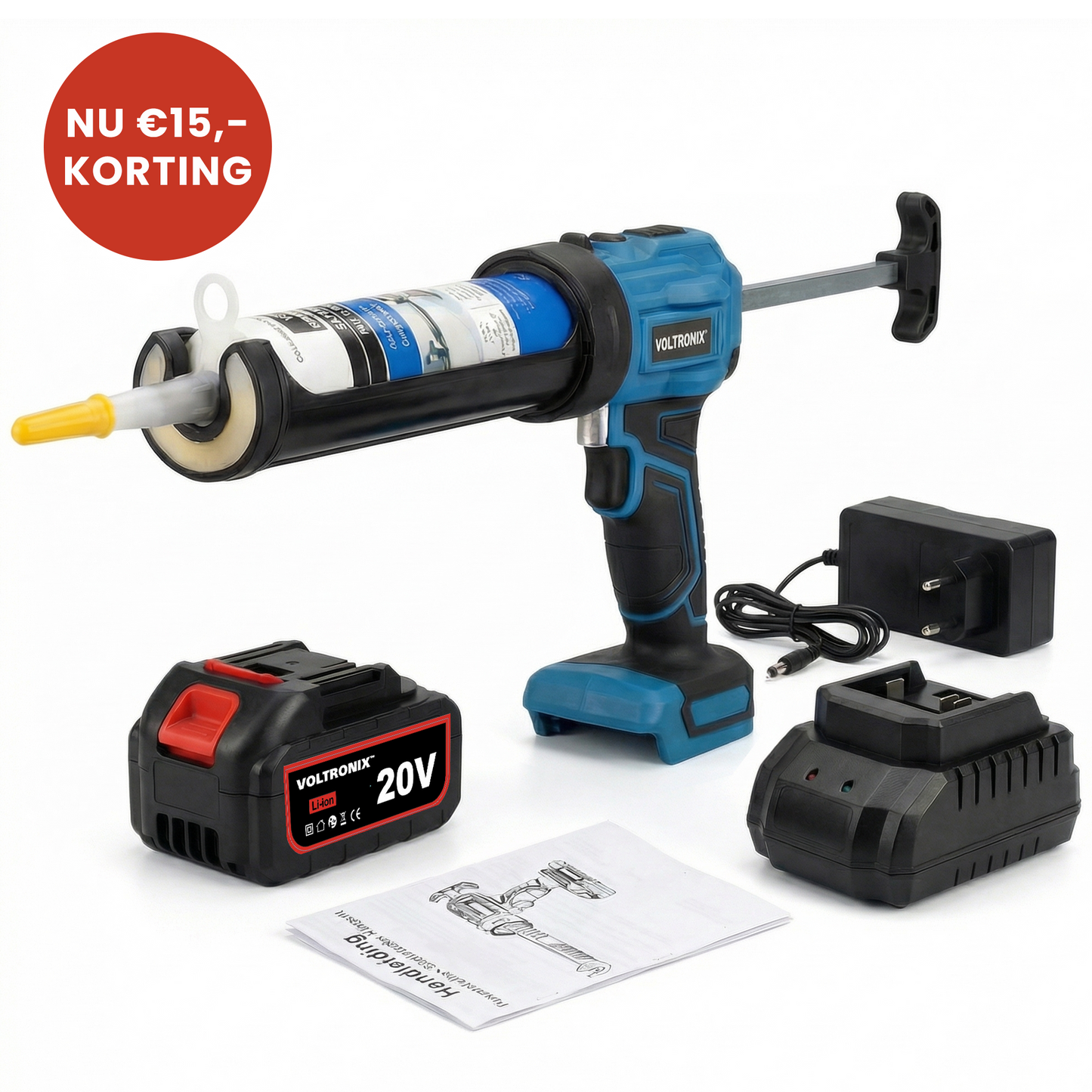 VOLTRONIX™ Elektrische Kitspuit