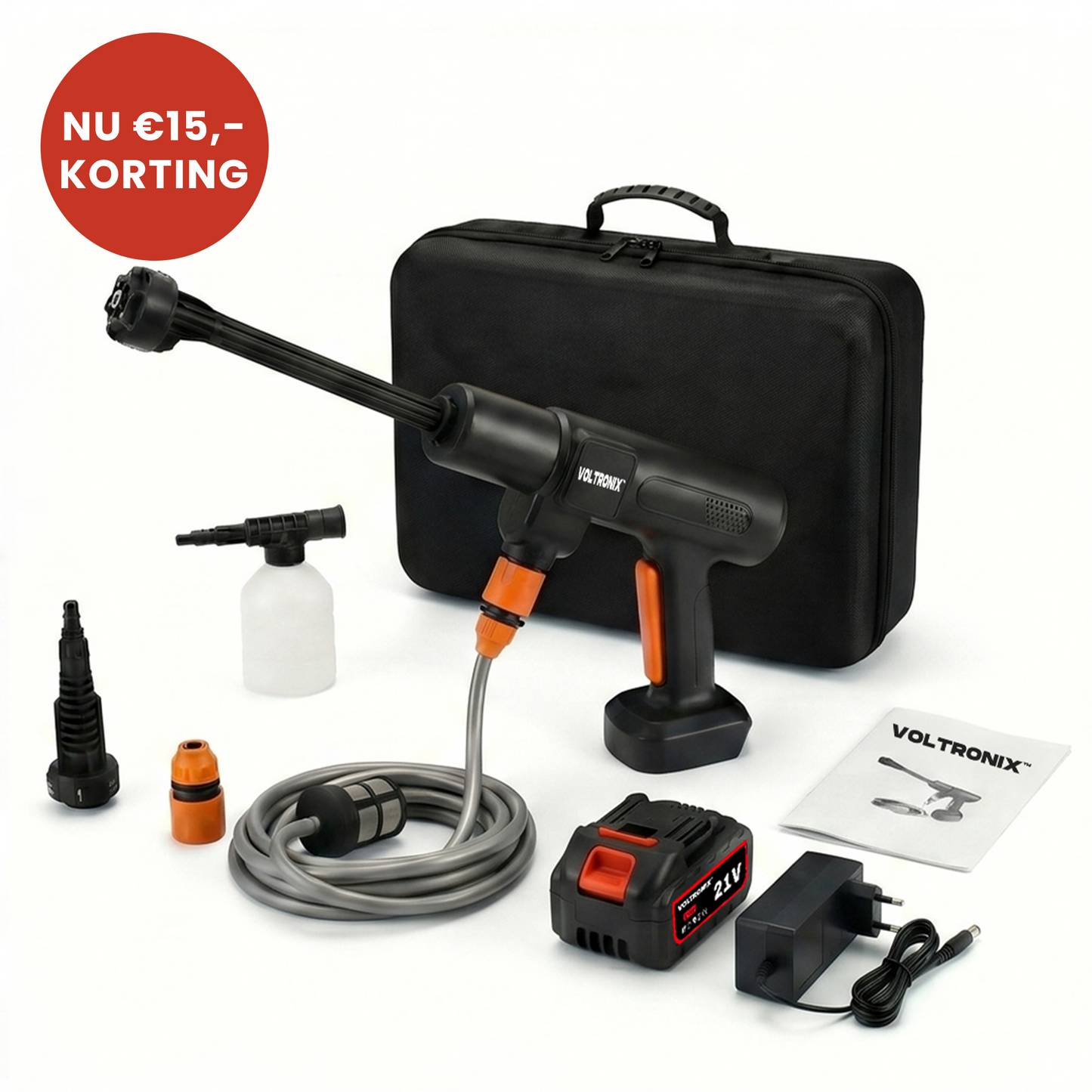 VOLTRONIX™ Elektrische Hogedrukreiniger