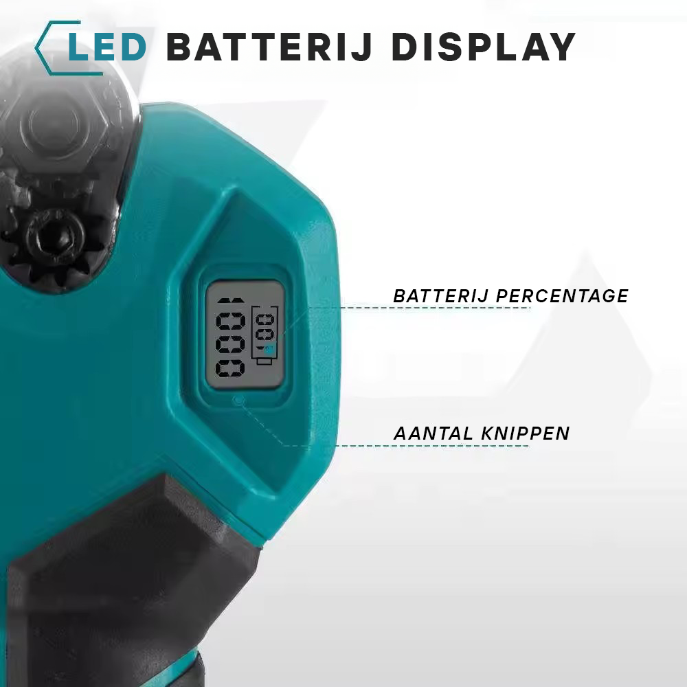 PowerStation Elektrische Snoeischaar met 1 Accu